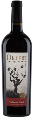 Detert Family Vineyards Cabernet Franc, 2013
