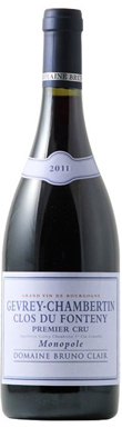 Domaine Bruno Clair, Gevrey-Chambertin, 1er Cru Clos de Fonteny, Burgundy, 2011