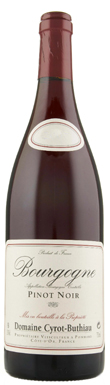 Domaine Cyrot-Buthiau, Pinot Noir, Bourgogne, Burgundy, 2016