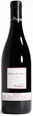 Domaine de Piaugier, Réserve de Maude, Côtes du Rhône Villages Sablet, Rhône, France 2017