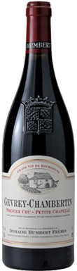 Domaine Humbert Frères, Gevrey-Chambertin, 1er Cru Petite Chapelle 2001