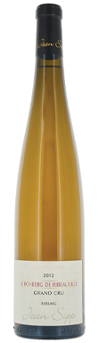 Domaine Jean Sipp, Riesling, Grand Cru Kirchberg de Ribeauvillé, Alsace, France 2012