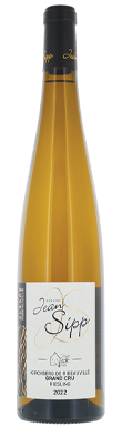 Domaine Jean Sipp, Riesling, Grand Cru Kirchberg de Ribeauvillé, Alsace, France 2022