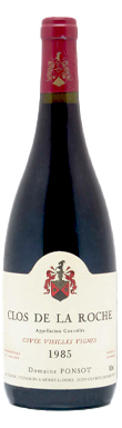 Domaine Ponsot, Cuvée Vieilles Vignes, Clos de la Roche Grand Cru, Burgundy, 1985