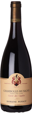 Domaine Ponsot, Cuvée des Cigales, Chambolle-Musigny, 2015