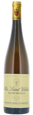 Domaine Zind-Humbrecht, Clos St-Urbain Riesling, Grand Cru Rangen de Thann, Alsace, France 2012