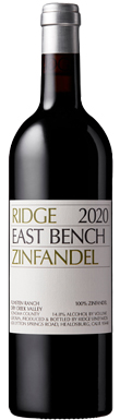 Ridge Vineyards, East Bench Zinfandel, Dry Creek Valley, Sonoma County, California, USA 2020