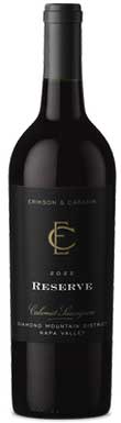 Erikson & Caradin, Reserve, Diamond Mountain, Napa Valley, California, USA 2022