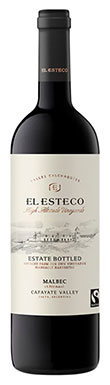 El Esteco, Estate Malbec, Cafayate, Salta, Argentina 2022