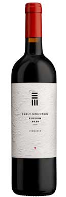 Early Mountain Vineyards, Eluvium, Monticello, Virginia, USA 2020