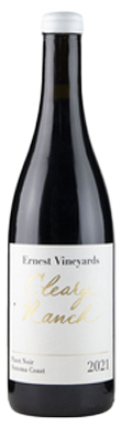 Ernest Vineyards, Cleary Ranch Pinot Noir, Sonoma Coast, Sonoma County, California, USA 2021