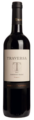 Familia Traversa Winery, Cabernet Franc, Montevideo, 2016
