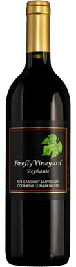 Firefly Vineyard, Stephanie Cabernet Sauvignon, Coombsville, Napa Valley, California, USA 2013