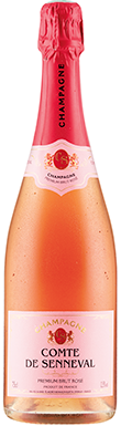Comte de Senneval, Rosé Brut, Champagne, France, NV