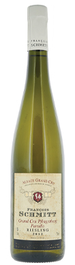 François Schmitt, Paradis Riesling, Grand Cru Pfingstberg, Alsace, France 2012