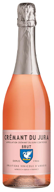 Fruitière Vinicole d’Arbois, Rosé Brut, Crémant du Jura, Jura, France NV