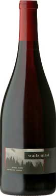 Waits-Mast Family Cellars, Pinot Noir, Mendocino County, California, USA 2022