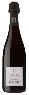 René Geoffroy, Cumières Rouge Pinot Noir, Coteaux Champenois, Champagne, France 2015