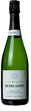 Michel Gonet, Mesnil sur Oger Grand Cru Blanc de Blancs, Champagne, France 2015