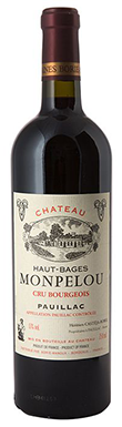 Château Haut-Bages Monpelou, Pauillac, Cru Bourgeois, Bordeaux, 2010