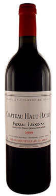 Château Haut-Bailly, Pessac-Léognan, Cru Classé de Graves, 1999