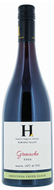 Hayes Family Wines, Koonunga Creek Block Grenache, Barossa Valley, South Australia, Australia 2022