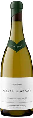 Haynes Vineyard, Forgeron Chardonnay, Napa Valley, Coombsville, California 2020