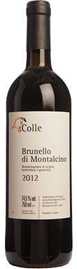 Il Colle, Brunello di Montalcino, Tuscany 2012