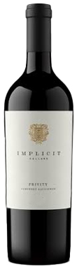 Implicit Cellars, Privity Cabernet Sauvignon, Napa Valley, California, USA 2022