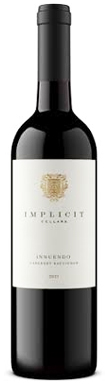 Implicit Cellars, Innuendo Cabernet Sauvignon, Napa Valley, California, USA 2021