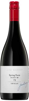 Jim Barry, Spring Farm Block 73 Shiraz, Clare Valley, South Australia 2021