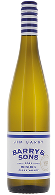 Jim Barry, Barry & Sons Riesling, Clare Valley, 2021