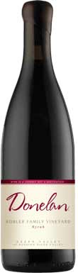 Donelan, Kobler Family Vineyard Syrah, Green Valley, Sonoma County, California, USA 2022