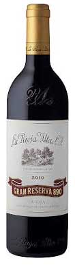 La Rioja Alta, 890 Gran Reserva, Rioja, Northern Spain, 2010