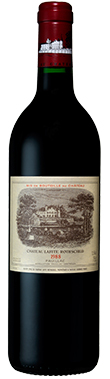 Château Lafite Rothschild, Pauillac, 1er Cru Classé, Bordeaux, France 1988