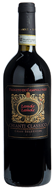 Lamole di Lamole, Vigneto di Campolungo, Chianti Classico Gran Selezione, Tuscany, Italy 2009