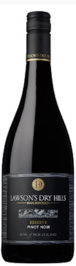 Lawson's Dry Hills, Reserve Pinot Noir, Southern Valleys, New Zealand 2020