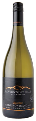 Lawson’s Dry Hills, Reserve, Wairau Valley, 2012