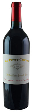 Château Cheval Blanc, Le Petit Cheval, St Emilion, 2014