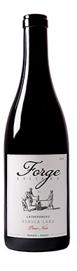 Forge Cellars, Leidenfrost Vineyard Pinot Noir, Finger