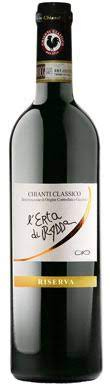L'Erta di Radda, Chianti Classico Riserva, Tuscany, Italy 2022