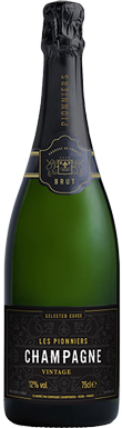 Les Pionniers, Selected Cuvée Brut, Champagne 2008