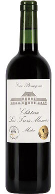 Château Les Trois Manoirs, Médoc Cru Bourgeois, Bordeaux, France 2022