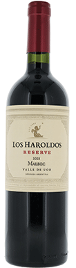 Los Haroldos, Reserve Malbec, Uco Valley, Mendoza, Argentina 2021