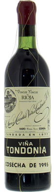 R Lopez de Heredia, Viña Tondonia, Rioja Gran Reserva 2001