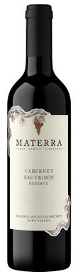 Materra, Cunat Family Vineyards, Cabernet Sauvignon Reserve, Diamond Mountain, Napa Valley, California, USA 2021