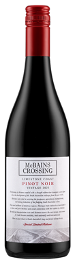 McBains Crossing, Pinot Noir, Limestone Coast, South Australia 2023