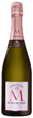 Montaudon, La Grande Rose Brut, Champagne, France NV