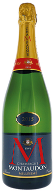 Montaudon, Brut, Champagne, France, 2015