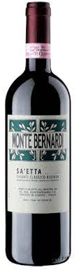 Monte Bernardi, Sa'etta Riserva, Chianti, Classico, Tuscany, 2018